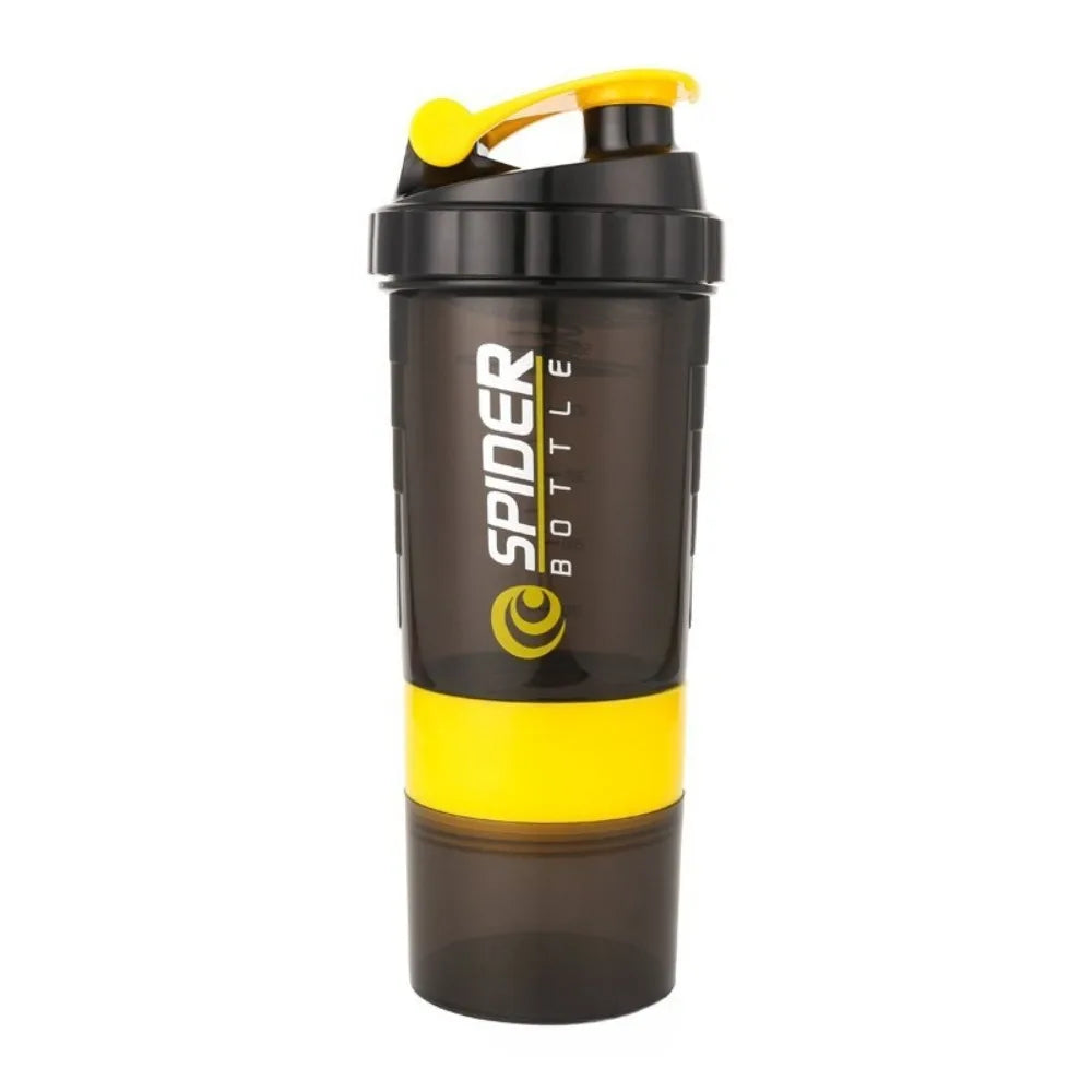 3-in-1 Protein Shaker Bottle – Mix, Store & Carry Supplements Easily
