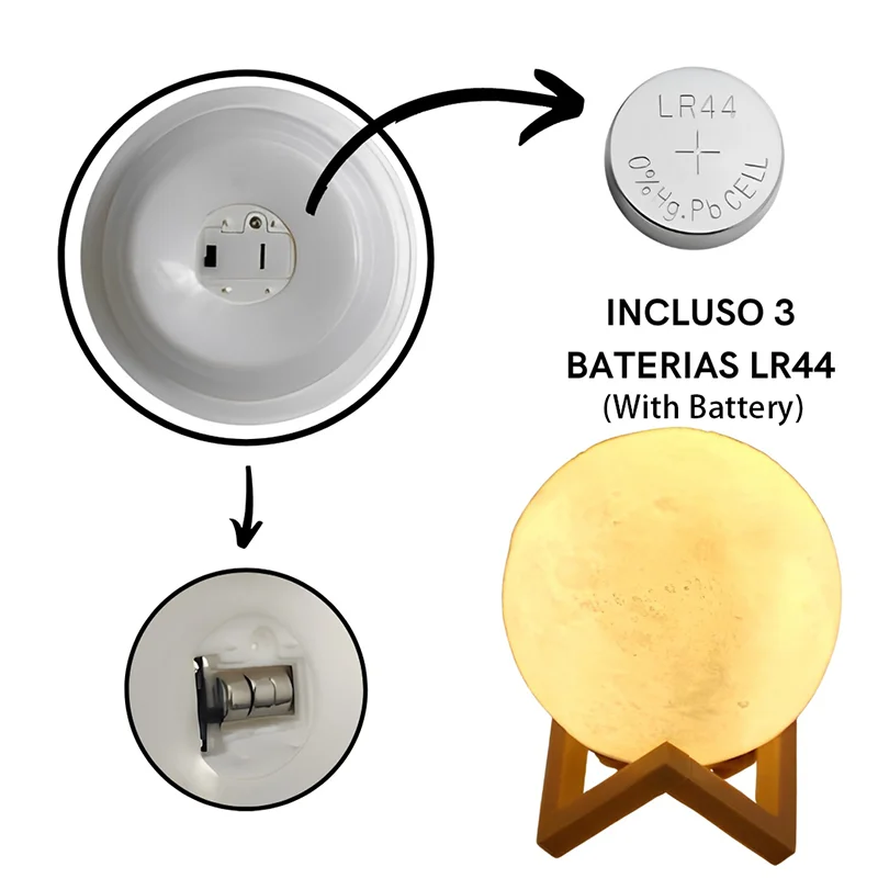 3D Moon Lamp – Cozy Night Light for Relaxing Ambience & Perfect Gift  💡 Why:
