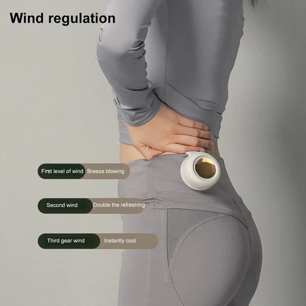 BreezeClip™ Portable Waist & Handheld Fan