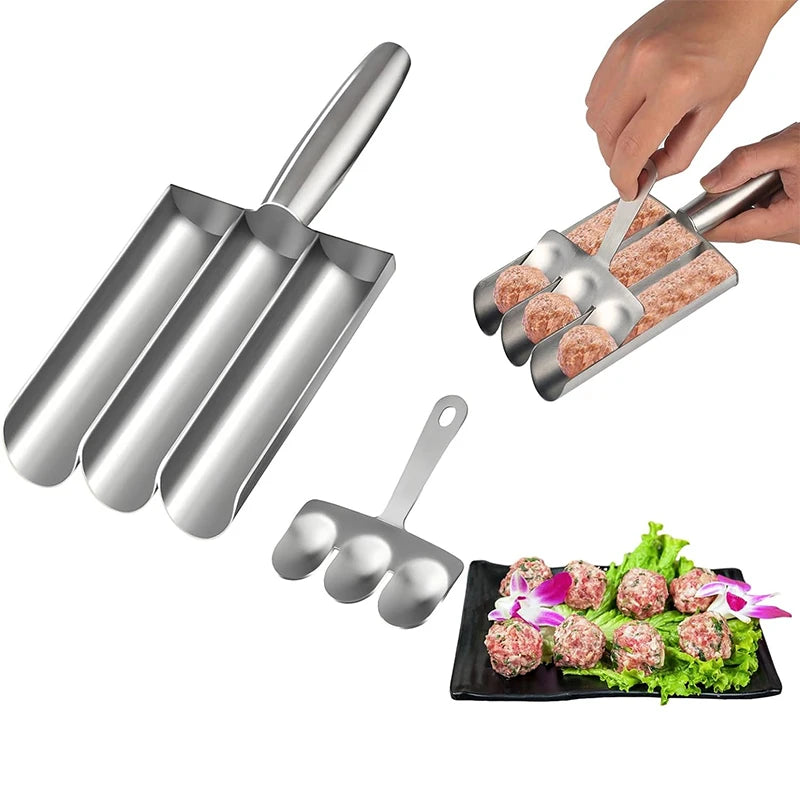 MeatMaster™ Stainless Steel Meatball Maker
