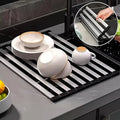 Égouttoir pliable pour évier | Organisateur de cuisine peu encombrant