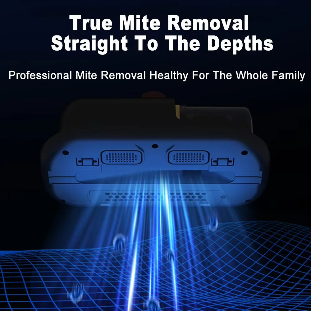 Wireless UV Mattress Vacuum Cleaner – Deep Cleaning Anti-Mite Remover