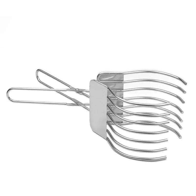 Stainless Steel Fruit & Vegetable Slicer – Safe Lemon, Tomato & Onion Cutter
